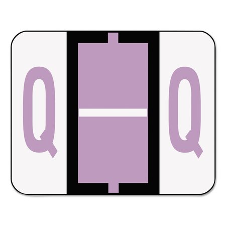 SMEAD Label, Alphabetic, Color-Coded, Q, Lavender 67087